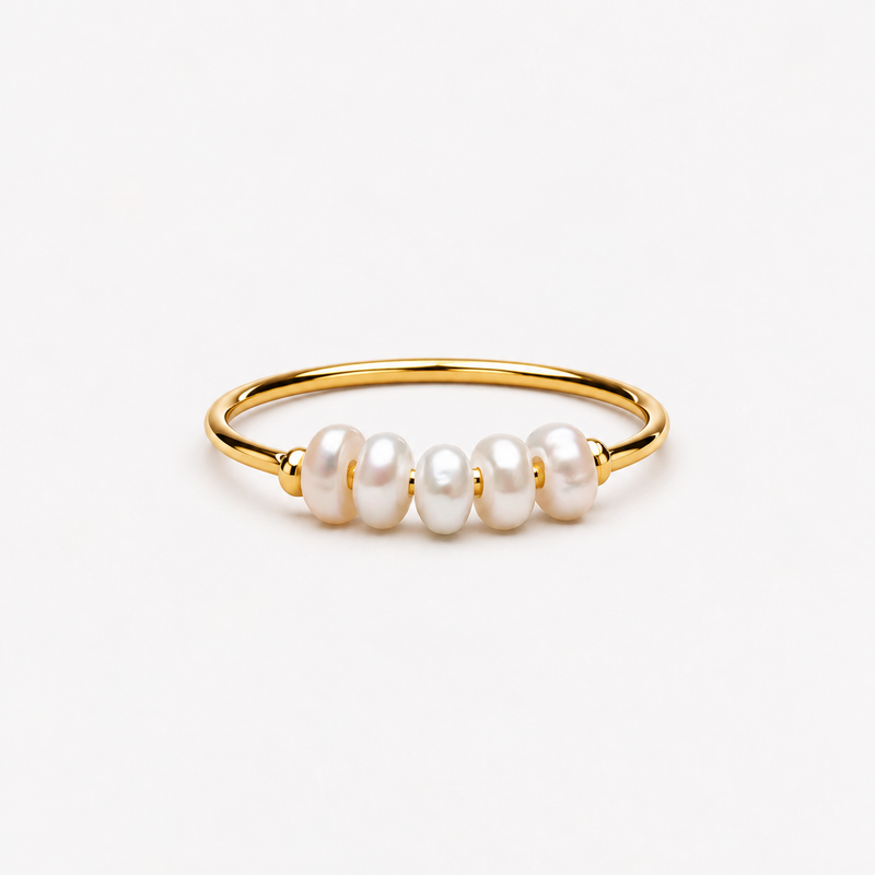 Mini Pearls Ring