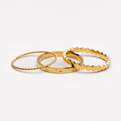 Set dainty rings