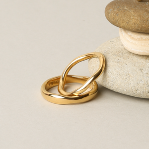 "Gemini" Stackable Rings