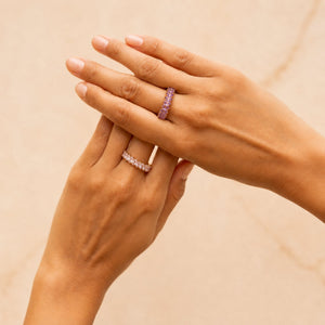 Birthstone Eternity Ring