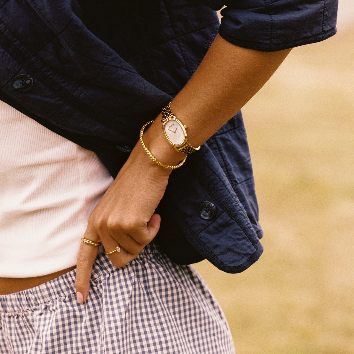 Champagne Tennis Bracelet