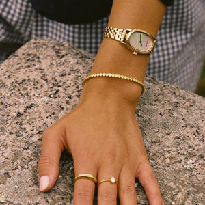 Champagne Tennis Bracelet