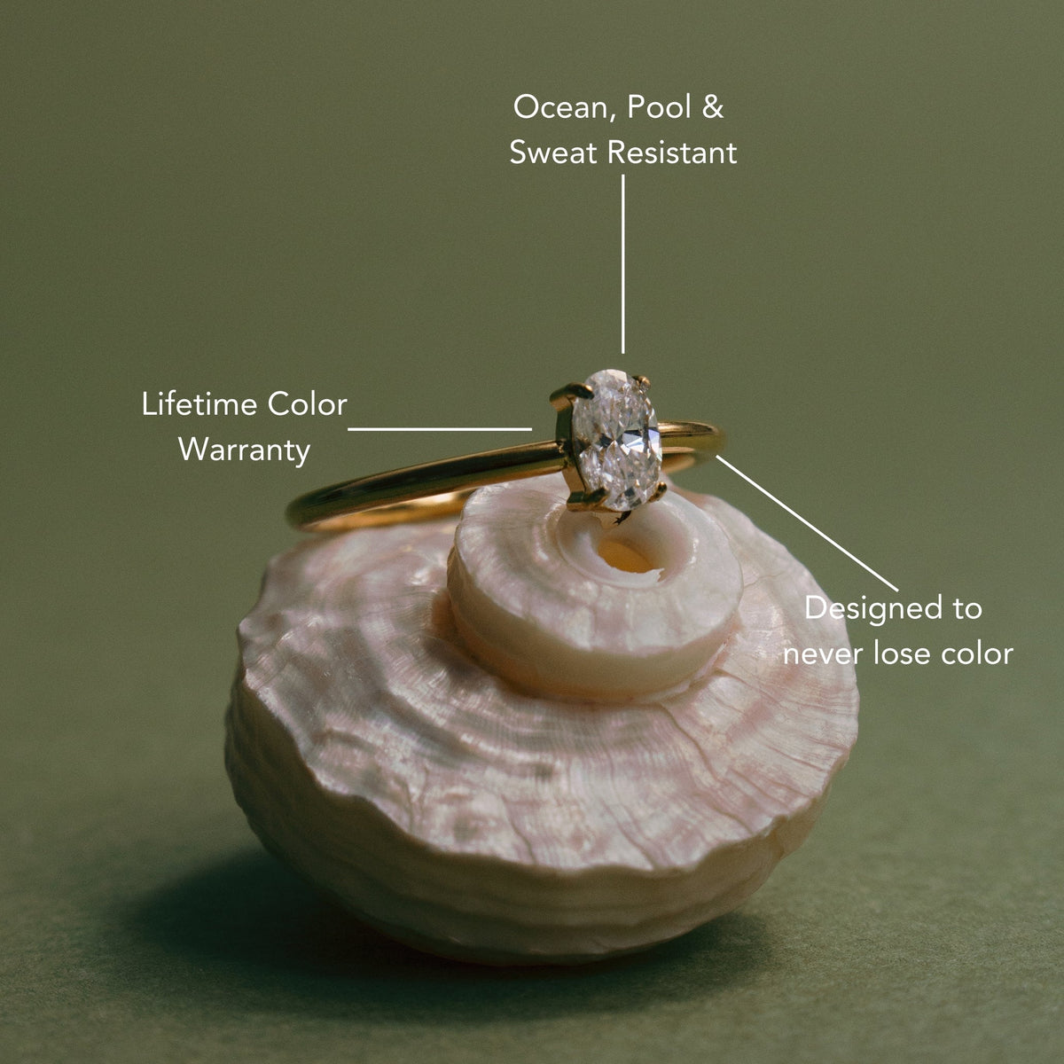 Petite Solitaire Ring