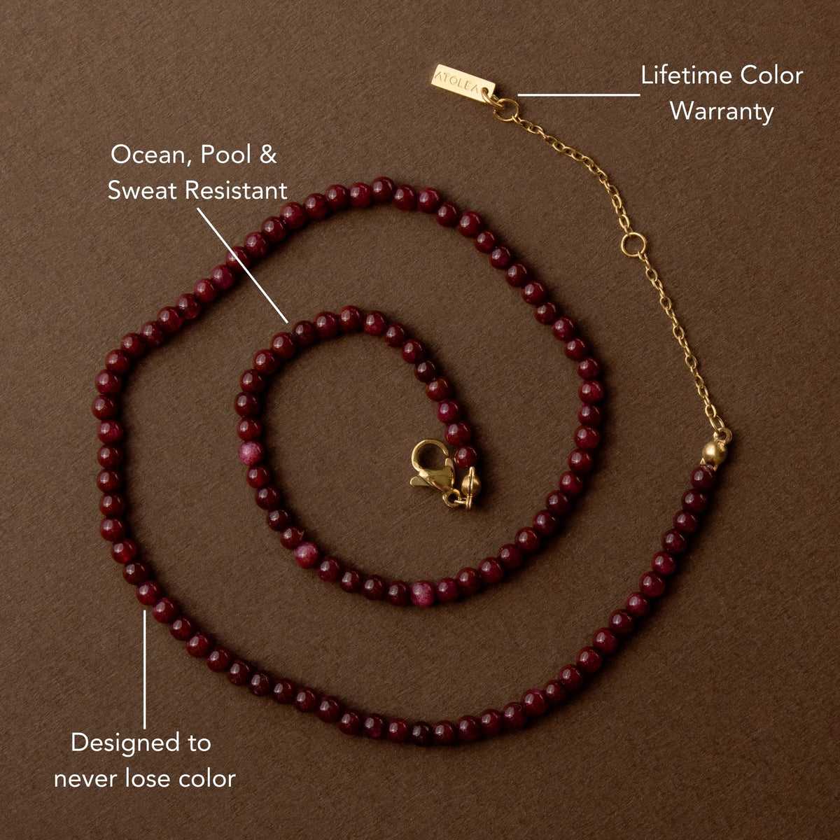 Garnet Choker