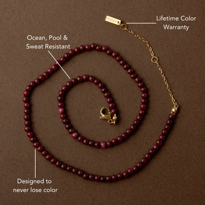 Garnet Choker