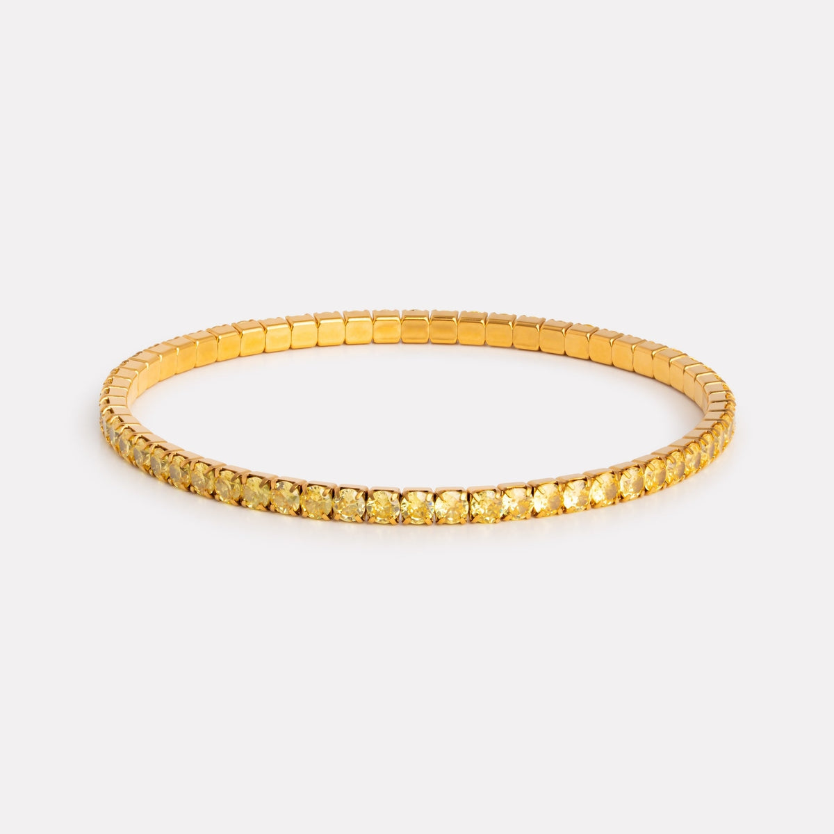 Champagne Tennis Bracelet