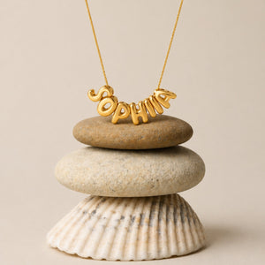 Bubble Name Necklace