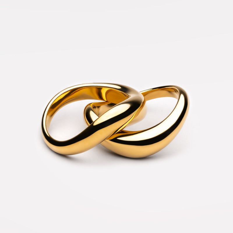 "Double Trouble" Ring Set