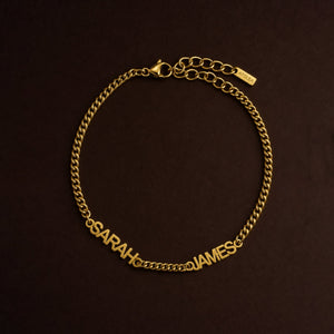 Bold Name Bracelet