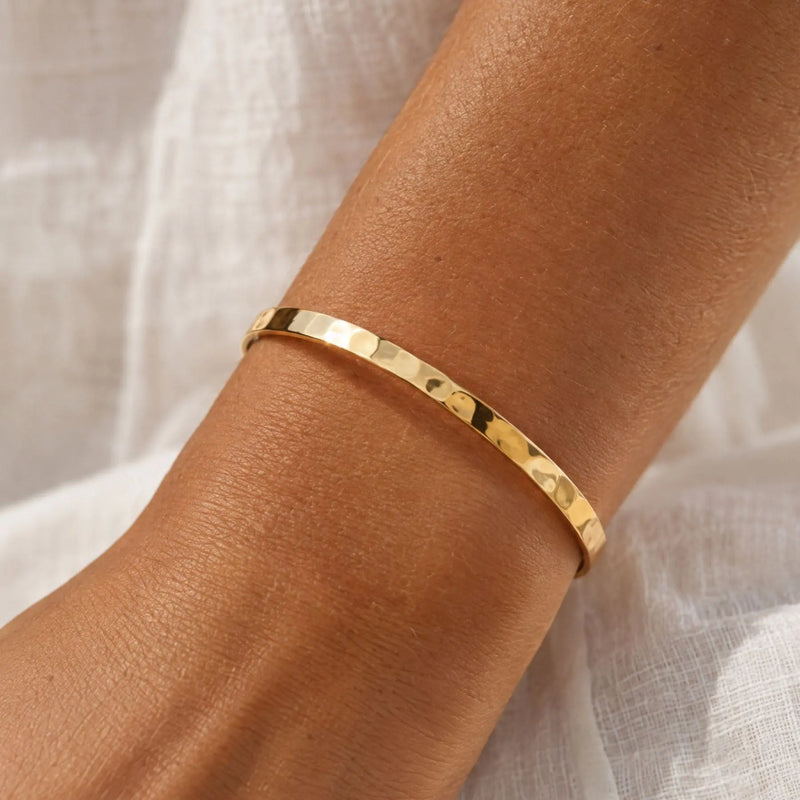 Hammered Cuff