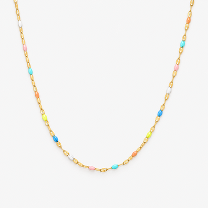 Rainbow Dainty Choker