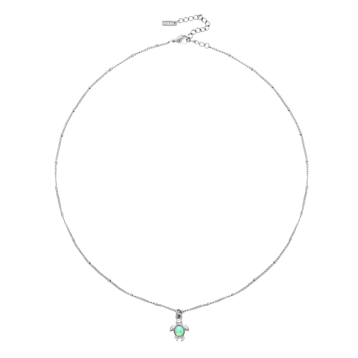 Opal Turtle Necklace