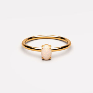 Oval Opal Ring