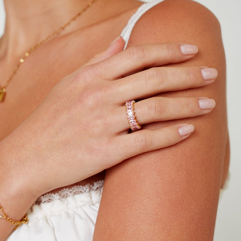 Birthstone Eternity Ring
