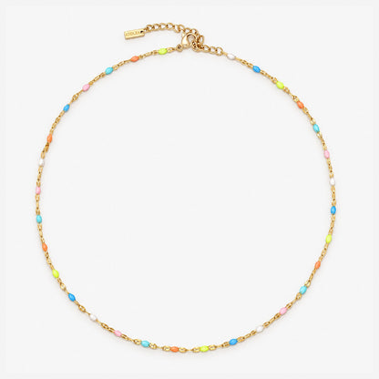 Rainbow Dainty Choker