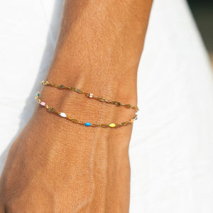 Rainbow Dainty Bracelet