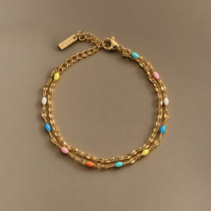Rainbow Dainty Bracelet