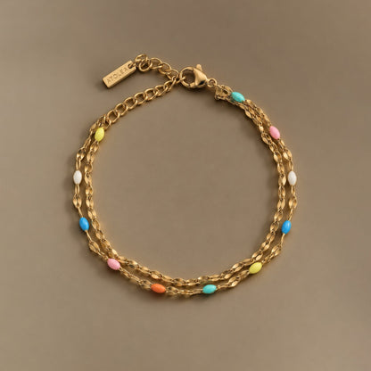 Rainbow Dainty Bracelet