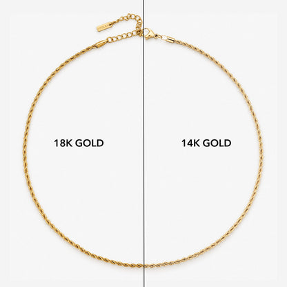 "Calvi" Rope Chain Necklace