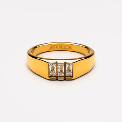 Baguette Signet Ring
