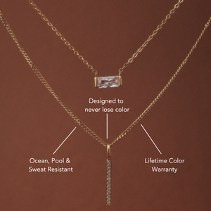 Sparkling Bar Necklace