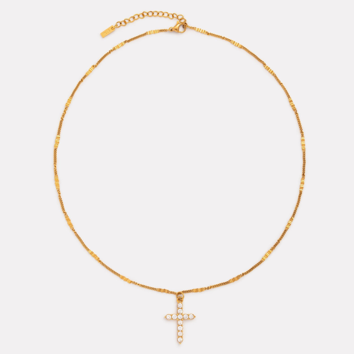 Sparkling Cross Necklace