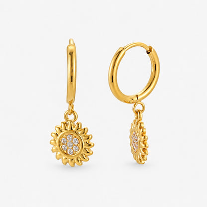 Helios Hoop Earrings