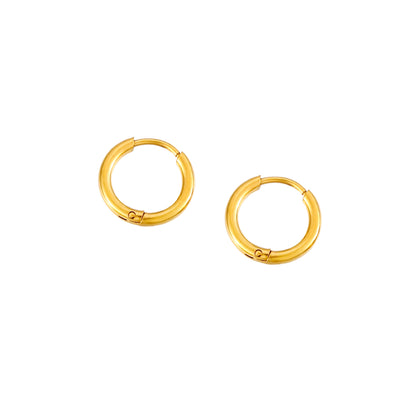 Tiny Huggie Hoops