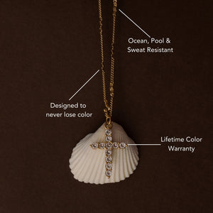 Sparkling Cross Necklace